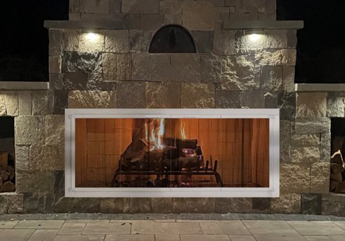 Fireplace Door Project #11131