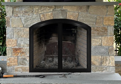 Fireplace Door Project #11293