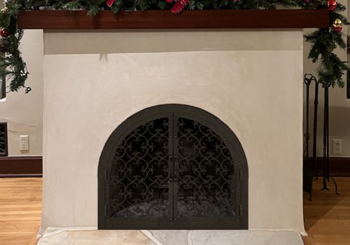 Fireplace Door Project #11434