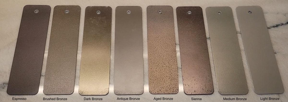 Bronze Finishes