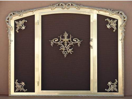 DF2M Single Door With Ar Sa10 Overlay Ornaments And Side Panels