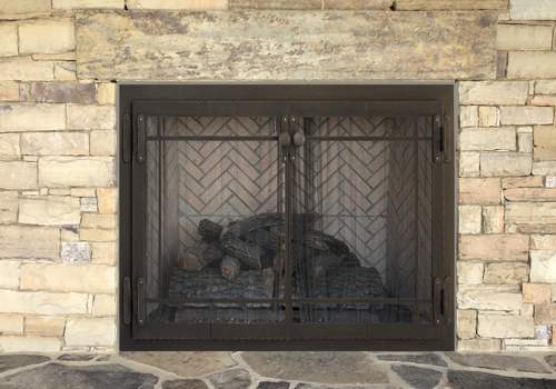 Fireplace Door Project #10204