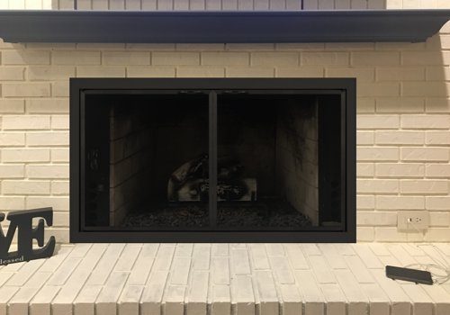 Fireplace Door Project #10226