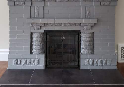 Fireplace Door Project #10334