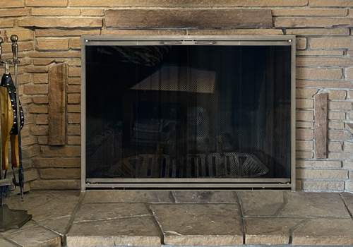 Fireplace Door Project #10451