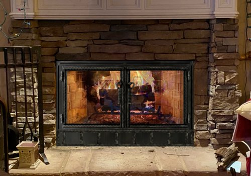 Fireplace Door Project #11071