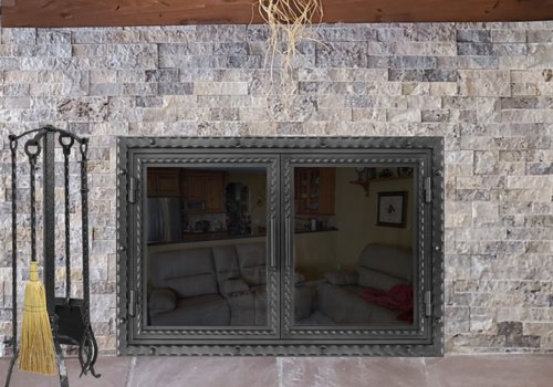 Fireplace Door Project #11076