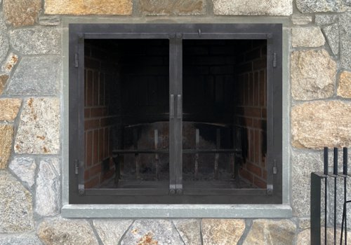 Fireplace Door Project #11106