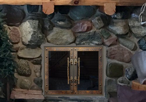 Fireplace Door Project #11152