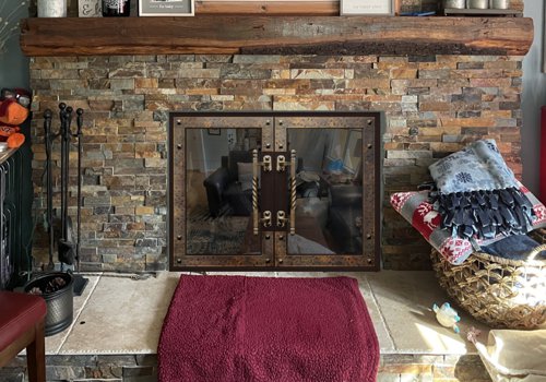 Fireplace Door Project #11181