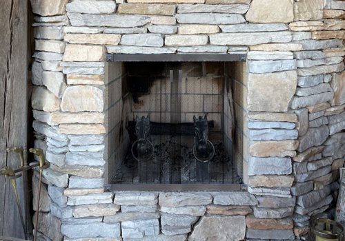 Fireplace Door Project #11183