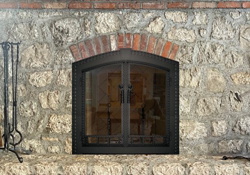 Fireplace Door Project #11193
