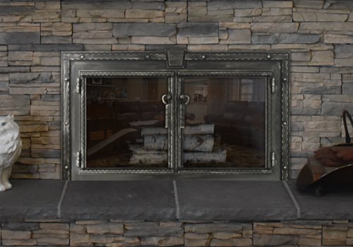 Fireplace Door Project #11342
