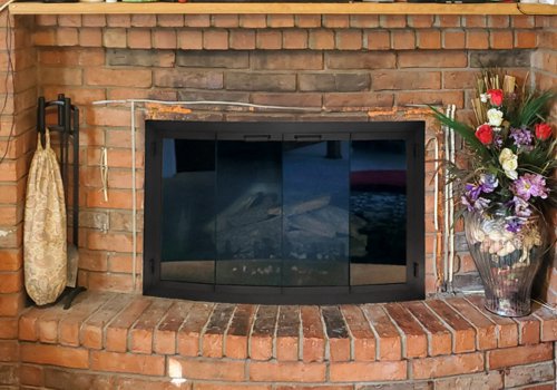 Fireplace Door Project #11345