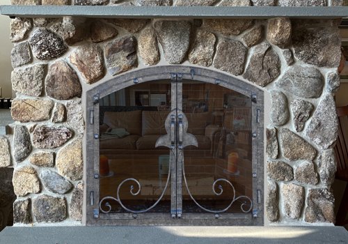 Fireplace Door Project #11349