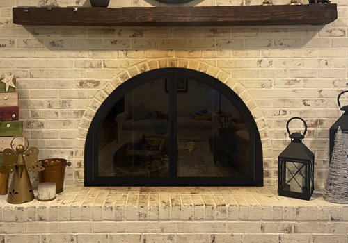 Fireplace Door Project #11408
