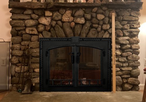 Fireplace Door Project #11501