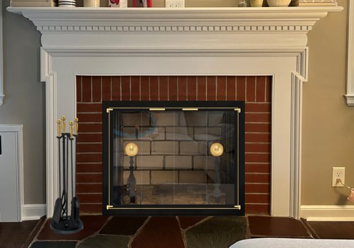 Fireplace Door Project #11513