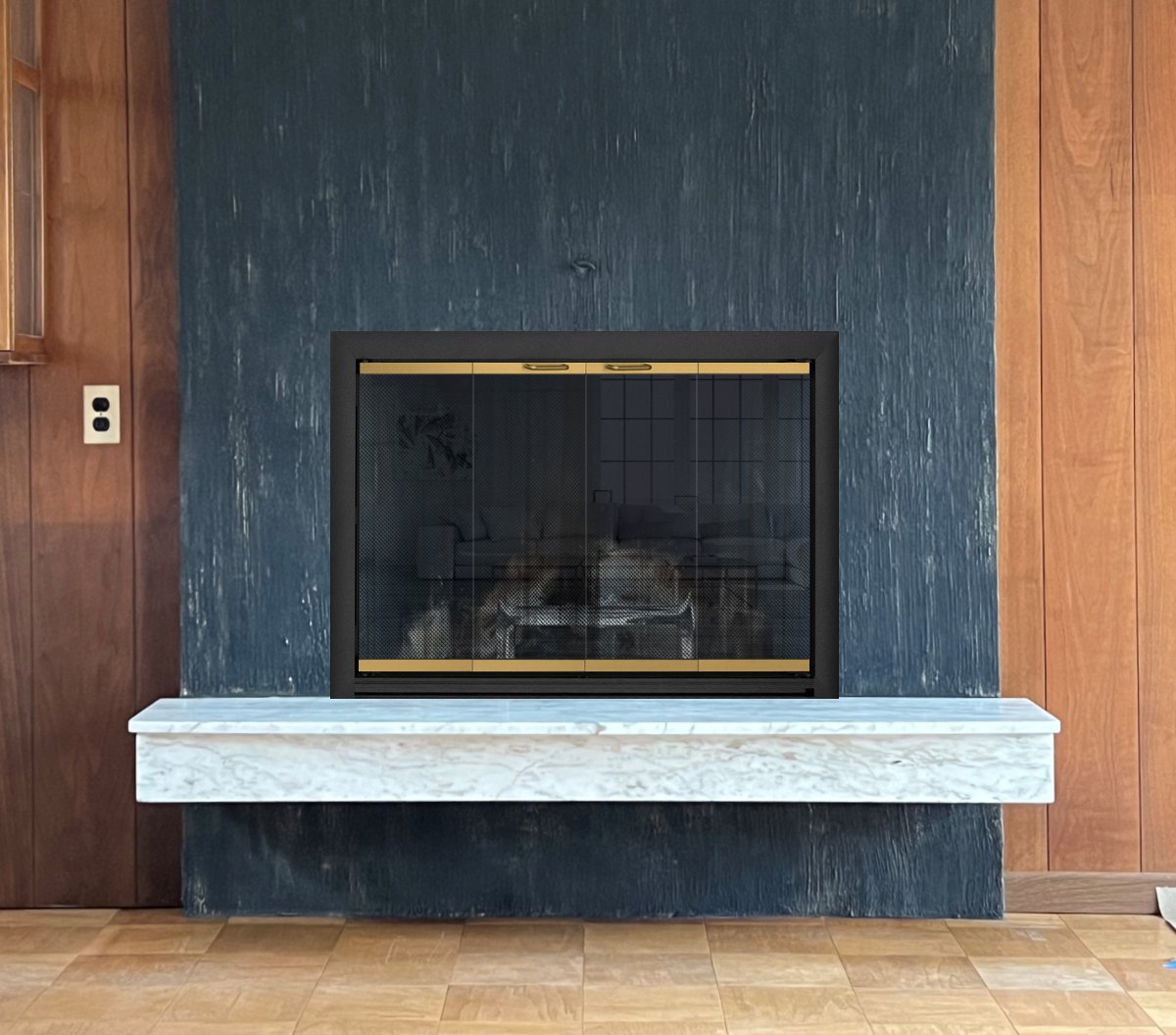 Brookfield Fireplace Door