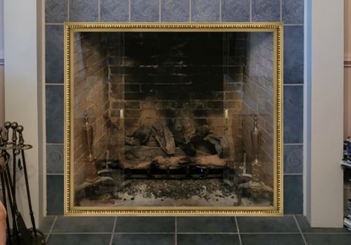 Fireplace Door Project #11622