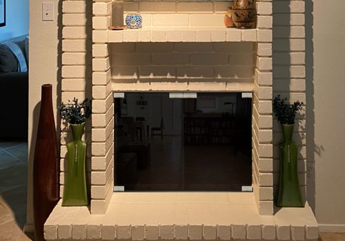 Fireplace Door Project #11634