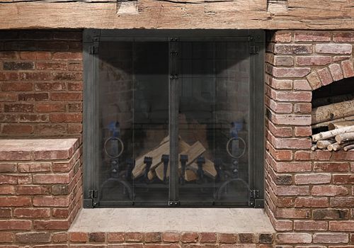 Fireplace Door Project #11655