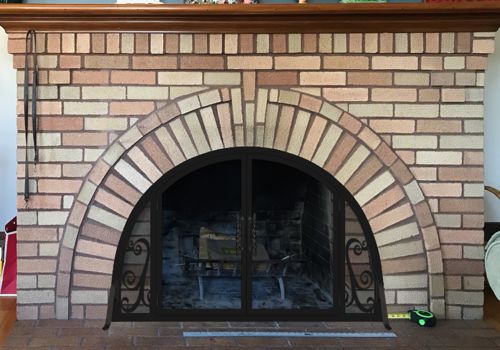 Fireplace Door Project #11682