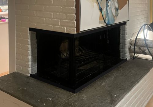 Fireplace Door Project #11685