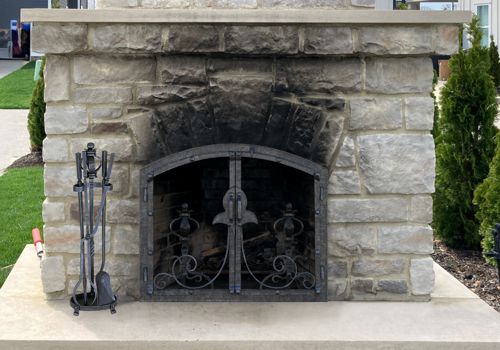 Fireplace Door Project #20049