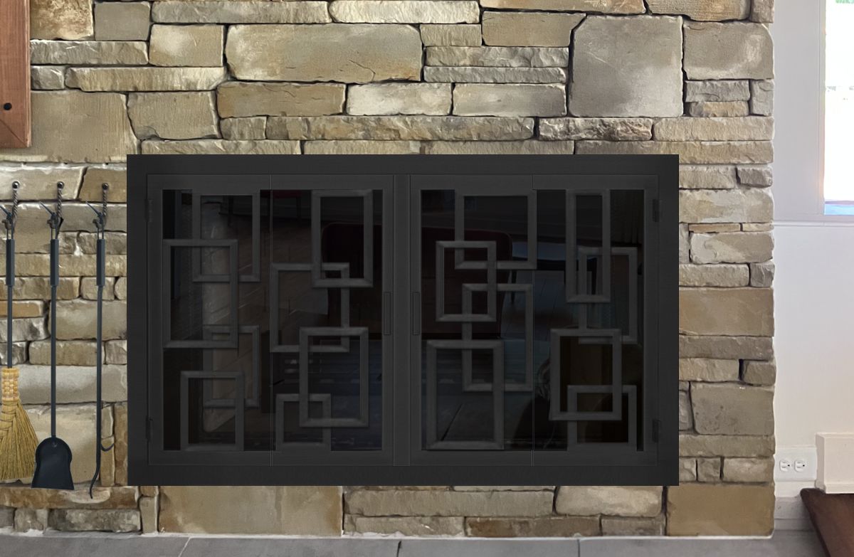 Iron Age 2 Fireplace Door