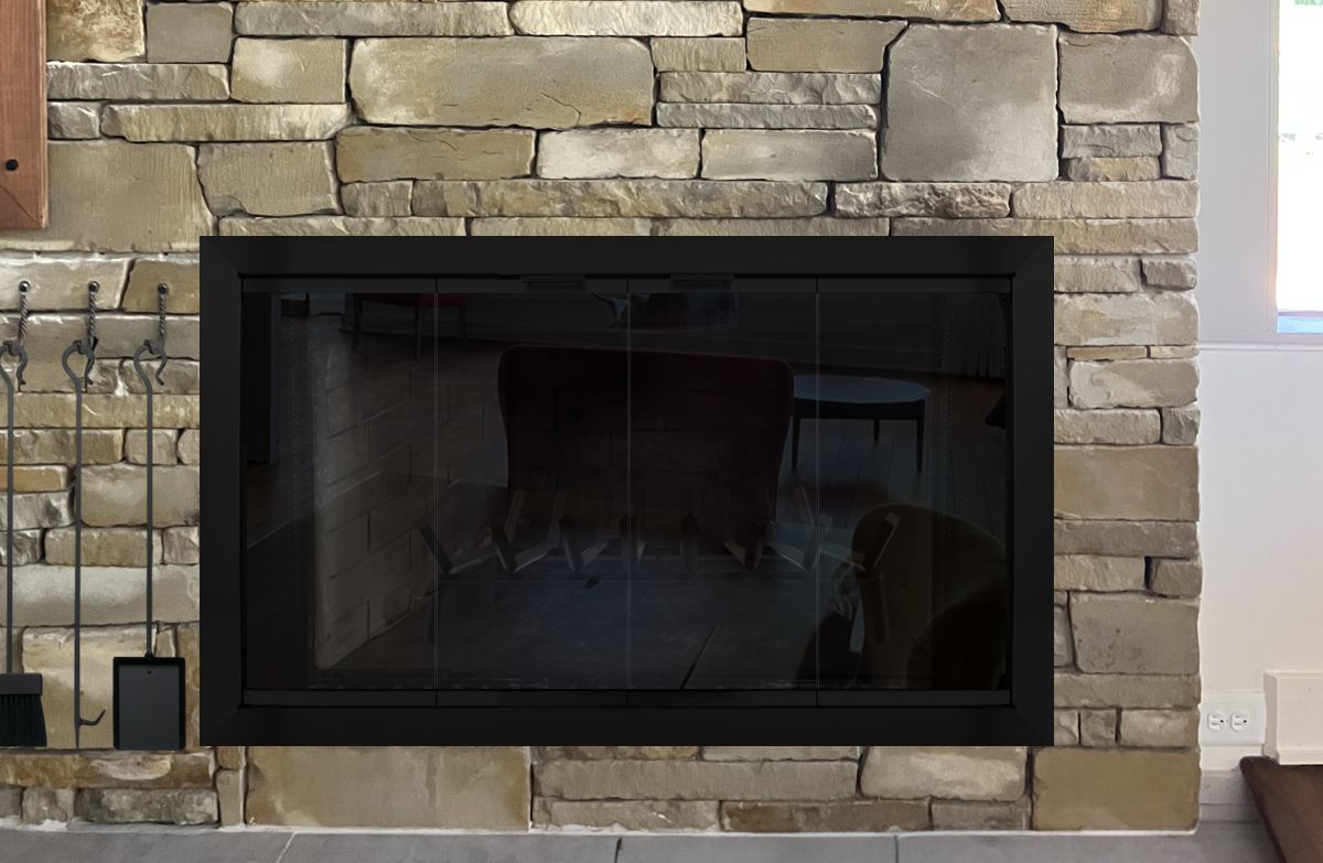 Profile-2 Fireplace Door