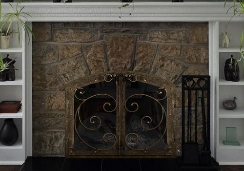 Fireplace Door Project #20538