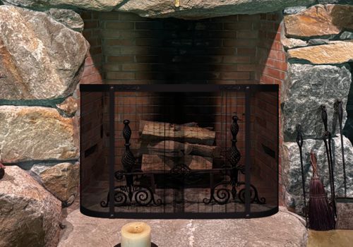 Fireplace Door Project #20578