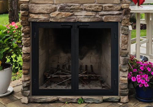 Fireplace Door Project #20585