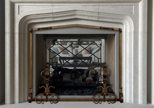 Fireplace Door Project #20609