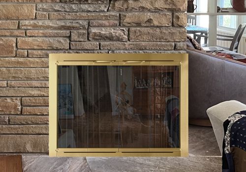 Fireplace Door Project #20646