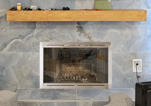 Fireplace Door Project #20656