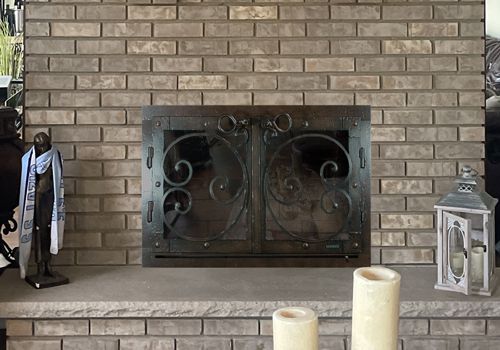 Fireplace Door Project #20696
