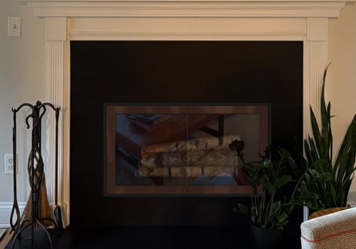 Fireplace Door Project #20711