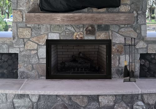 Fireplace Door Project #20731