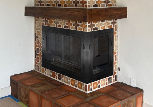 Fireplace Door Project #20754