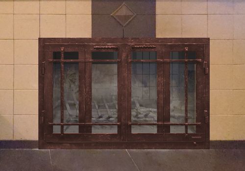 Fireplace Door Project #20758
