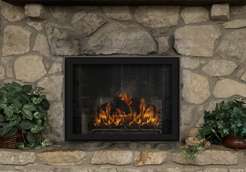 Fireplace Door Project #20764