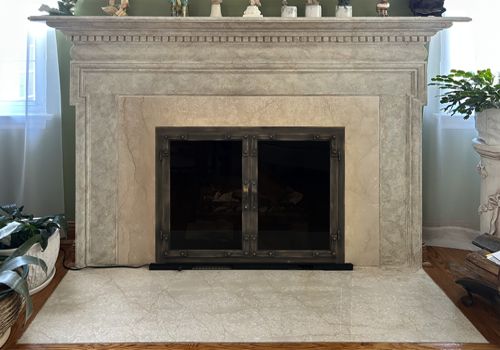 Fireplace Door Project #20771