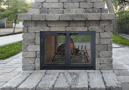 Fireplace Door Project #20779