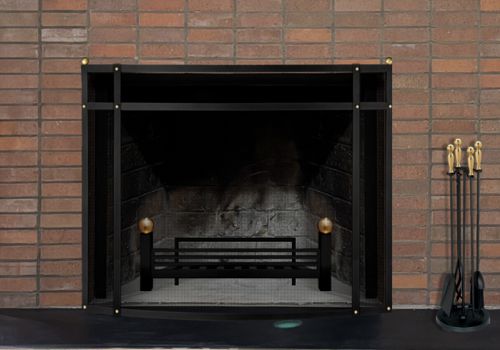 Fireplace Door Project #20786