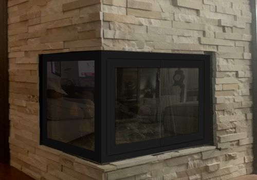 Fireplace Door Project #20792