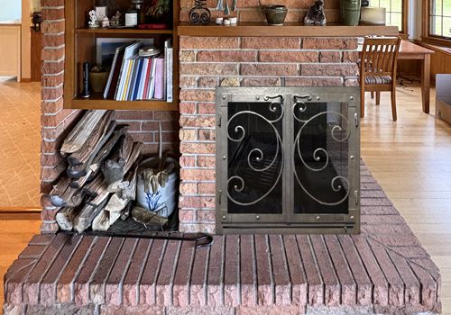 Fireplace Door Project #20802