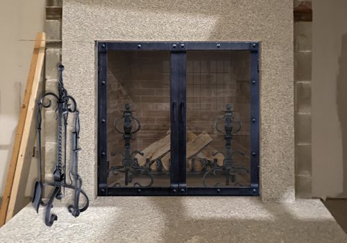 Fireplace Door Project #20805