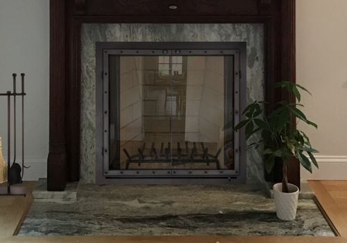 Fireplace Door Project #20817